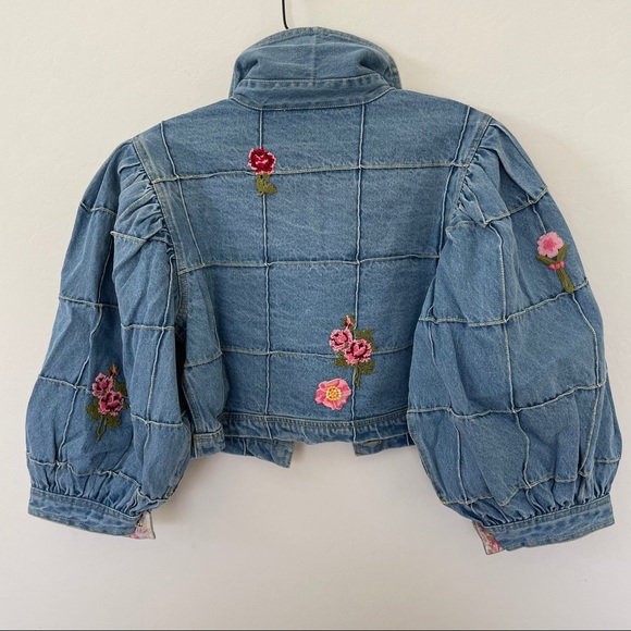 🎀 LoveShackFancy Denim Jacket - Picture 13 of 15